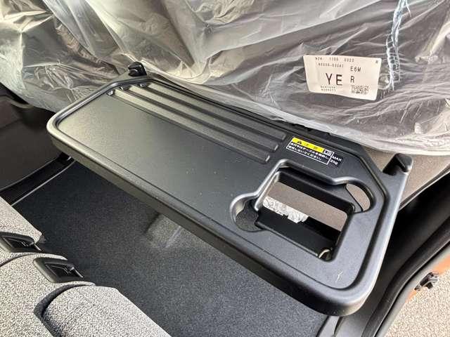 スペーシア ハイブリッドＸ　届出済未使用車　スズキセーフティサポート　リモート格納ドアミラー　スリムサーキュレーター　両側パワースライドドア　ロールサンシェード　運転席・助手席シートヒーター　パーソナルテーブル（42枚目）