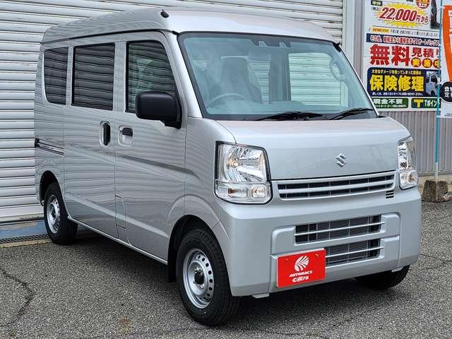 エブリイ ＰＡリミテッド　届出済未使用車　スズキセーフティサポート　両側スライドドア　ＵＳＢ電源ソケット　ＡＭ／ＦＭラジオ　キーレスキー　スペアタイヤ　衝突被害軽減ブレーキ　クリアランスソナー（12枚目）