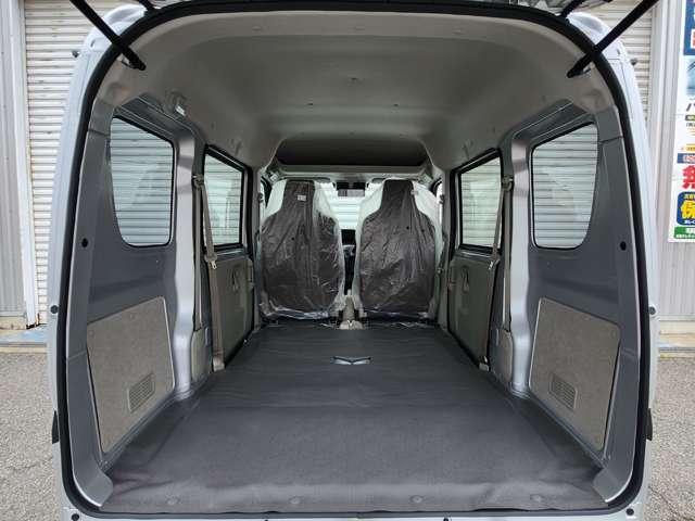 エブリイ ＰＡリミテッド　届出済未使用車　スズキセーフティサポート　両側スライドドア　ＵＳＢ電源ソケット　ＡＭ／ＦＭラジオ　キーレスキー　スペアタイヤ　衝突被害軽減ブレーキ　クリアランスソナー（45枚目）