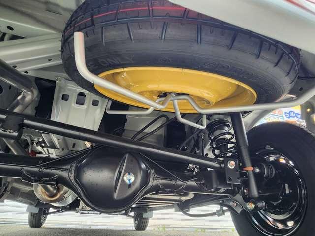 エブリイ ＰＡリミテッド　届出済未使用車　スズキセーフティサポート　両側スライドドア　ＵＳＢ電源ソケット　ＡＭ／ＦＭラジオ　キーレスキー　スペアタイヤ　衝突被害軽減ブレーキ　クリアランスソナー（49枚目）