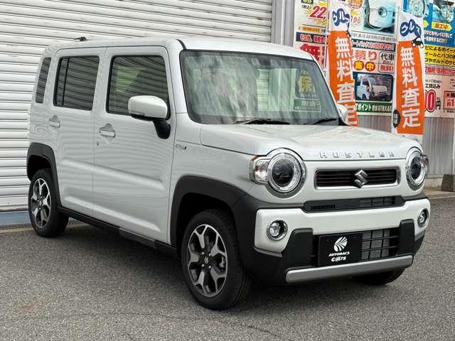 ハスラー ハイブリッドX 届出済未使用車 スズキセーフティサポート LEDヘッドライト LEDフォグランプ 前席シートヒーター パーソナルテーブル スマートキー プッシュスタート 15インチアルミホイール USB電源ソケット(16枚目)