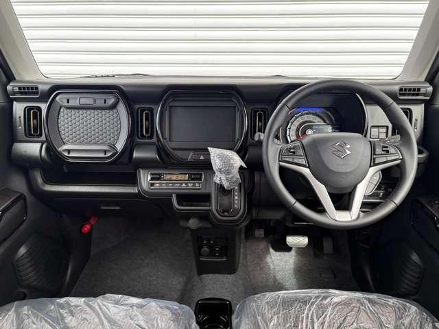ハスラー ハイブリッドX 届出済未使用車 スズキセーフティサポート LEDヘッドライト LEDフォグランプ 前席シートヒーター パーソナルテーブル スマートキー プッシュスタート 15インチアルミホイール USB電源ソケット(21枚目)
