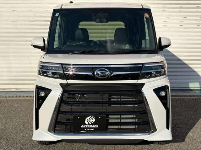 タント カスタムRS 届出済未使用車 両側パワースライドドア LEDヘッドライト LEDフォグランプ 前席シートヒーター スマートアシスト 電動パーキングブレーキ ブレーキホールド 純正バックカメラ 衝突被害軽減ブレーキ(2枚目)
