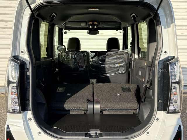 タント カスタムRS 届出済未使用車 両側パワースライドドア LEDヘッドライト LEDフォグランプ 前席シートヒーター スマートアシスト 電動パーキングブレーキ ブレーキホールド 純正バックカメラ 衝突被害軽減ブレーキ(56枚目)