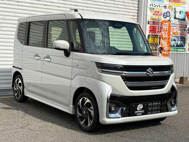 スペーシアカスタム ハイブリッドＸＳターボ　届出済未使用車　両側パワースライドドア　スリムサーキュレーター　オットマン　スズキセーフティサポート　電動パーキングブレーキ　ブレーキホールド　ヘッドアップディスプレイ　ステアリングヒーター（16枚目）