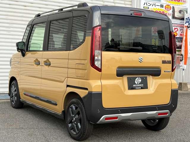 スペーシアギア ハイブリッドＸＺ　ターボ　届出済未使用車　　ナビ　バックカメラ　ＥＴＣ　ドラレコ　フロアマット　ドアバイザー　ボディガラスコーティング　フロントガラス撥水施工　両側パワスラ　オットマン　スリムサーキュレーター　ＨＵＤ（24枚目）