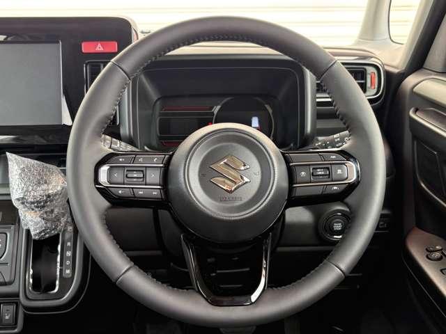 スペーシアギア ハイブリッドＸＺ　ターボ　届出済未使用車　　ナビ　バックカメラ　ＥＴＣ　ドラレコ　フロアマット　ドアバイザー　ボディガラスコーティング　フロントガラス撥水施工　両側パワスラ　オットマン　スリムサーキュレーター　ＨＵＤ（34枚目）