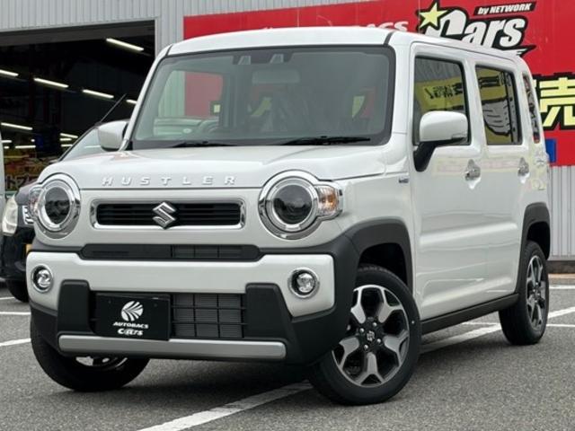 ハスラー ハイブリッドＸ　届出済未使用車　スズキセーフティサポート　衝突被害軽減ブレーキ　ＬＥＤヘッドライト　ＬＥＤフォグ　スマートキー　プッシュスタートシステム　前席シートヒーター　１５インチアルミホイル　電動格納ドアミラー（9枚目）