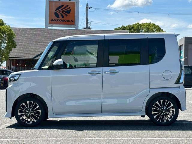 タント カスタムＲＳ　届出済未使用車　衝突被害軽減ブレーキ　スマートキー２本　ターボ　両側パワースライドドア　ＬＥＤヘッドライト　ＬＥＤフォグ　オートエアコン　シートヒーター　１５インチアルミホイール電動パーキングブレーキ（18枚目）