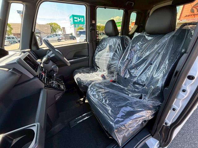 タント カスタムＲＳ　届出済未使用車　衝突被害軽減ブレーキ　スマートキー２本　ターボ　両側パワースライドドア　ＬＥＤヘッドライト　ＬＥＤフォグ　オートエアコン　シートヒーター　１５インチアルミホイール電動パーキングブレーキ（34枚目）