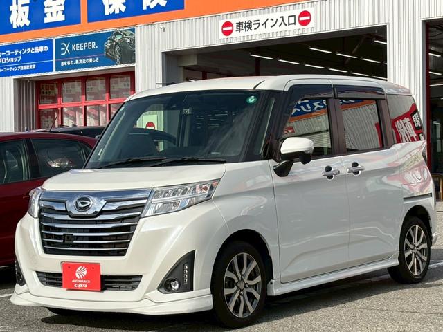 トール カスタムＧ　ターボ　ＳＡＩＩ　衝突被害軽減ブレーキ　両側パワースライドドア　ＬＥＤヘッドライト　ＬＥＤフォグ　１５インチアルミ　オートクルーズ　メモリーナビ　フルセグＴＶ　バックカメラ　ＥＴＣ　オートエアコン　スマートキー２本（2枚目）