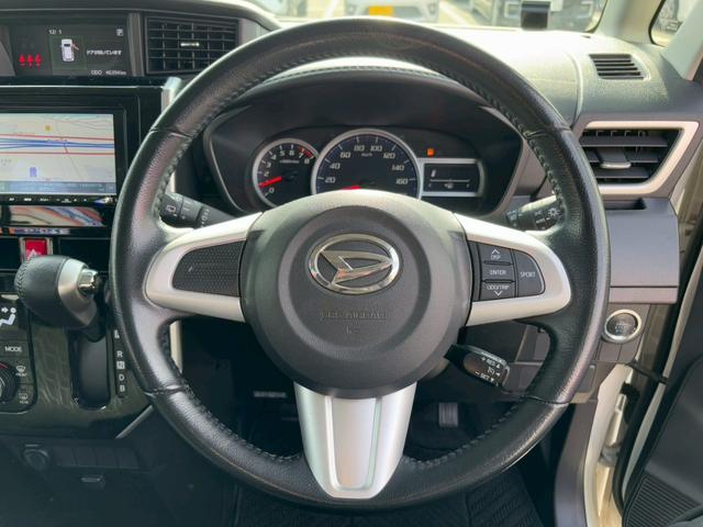 トール カスタムＧ　ターボ　ＳＡＩＩ　衝突被害軽減ブレーキ　両側パワースライドドア　ＬＥＤヘッドライト　ＬＥＤフォグ　１５インチアルミ　オートクルーズ　メモリーナビ　フルセグＴＶ　バックカメラ　ＥＴＣ　オートエアコン　スマートキー２本（37枚目）