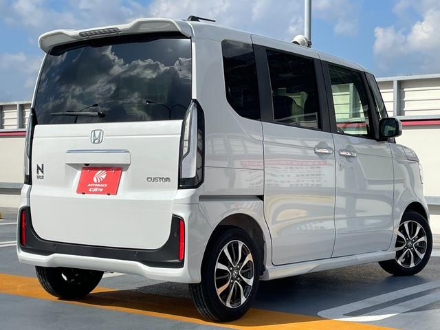 Ｎ－ＢＯＸカスタム ベースグレード　届出済未使用車　ホンダセンシング　ＬＥＤヘッドライト　左側パワースライドドア　１４インチアルミホイール　前席シートヒーター　アクティブクルーズコントロール　バックカメラ　スマートキー　プッシュスタート（12枚目）