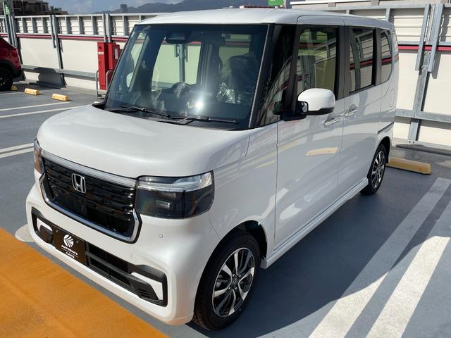 Ｎ－ＢＯＸカスタム ベースグレード　届出済未使用車　ホンダセンシング　ＬＥＤヘッドライト　左側パワースライドドア　１４インチアルミホイール　前席シートヒーター　アクティブクルーズコントロール　バックカメラ　スマートキー　プッシュスタート（17枚目）
