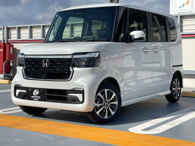 Ｎ－ＢＯＸカスタム ベースグレード　届出済未使用車　ホンダセンシング　ＬＥＤヘッドライト　左側パワースライドドア　１４インチアルミホイール　前席シートヒーター　アクティブクルーズコントロール　バックカメラ　スマートキー　プッシュスタート（19枚目）