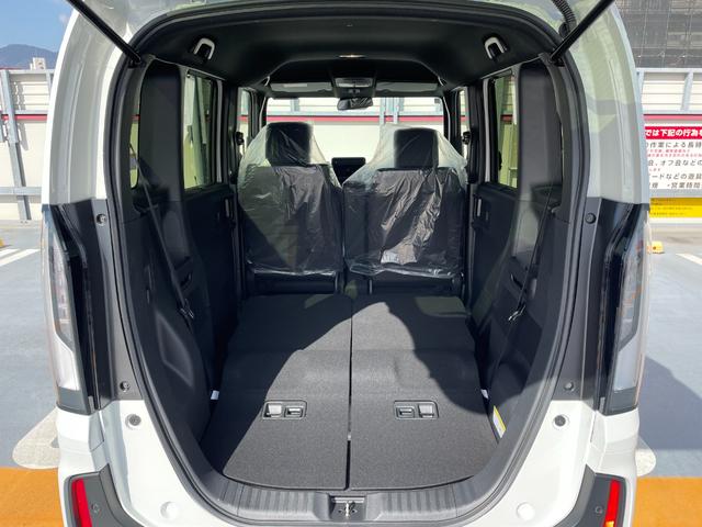 Ｎ－ＢＯＸカスタム ベースグレード　届出済未使用車　ホンダセンシング　ＬＥＤヘッドライト　左側パワースライドドア　１４インチアルミホイール　前席シートヒーター　アクティブクルーズコントロール　バックカメラ　スマートキー　プッシュスタート（64枚目）