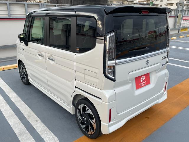 スペーシアカスタム ハイブリッドXSターボ 届出済未使用車 スズキセーフティサポート LEDヘッドライト 両側パワースライドドア アダプティブクルーズコントロール 前席シートヒーター スリムサーキュレーター 15インチアルミホイル スマートキー(29枚目)