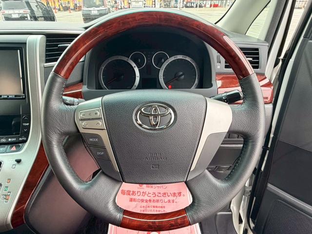 アルファード 240S TRDグリル TRDエアロ ナビ 後席モニター バックカメラ ETC ステアリングリモコン 両側パワースライドドア スマートキー プッシュスタート オートライト オートエアコン(19枚目)