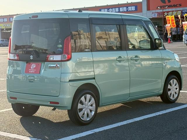 スペーシア X スズキセーフティーサポート プッシュスタート 片側パワースライドドア ヘッドランプレベライザー 電動格納ドアミラー 衝突軽減ブレーキ 車両安定制御装置(14枚目)