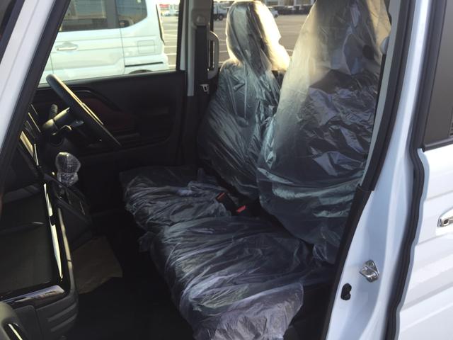 スペーシアカスタム ハイブリッドXSターボ 届出済未使用車 スズキセーフティサポート 両側パワースライドドア 運転席・助手席シートヒーター 電動パーキングブレーキ サーキュレーター サンシェード ステアリングリモコン LEDヘッドライト(56枚目)