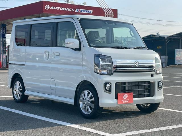 エブリイワゴン PZターボスペシャル 届出済未使用車 スズキセーフティーサポート スマートキー 両側パワースライドドア 運転席シートヒーター プッシュスタート オートステップ LEDヘッドライト オートエアコン(17枚目)