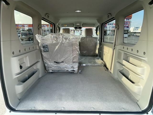 エブリイワゴン PZターボスペシャル 届出済未使用車 スズキセーフティーサポート スマートキー 両側パワースライドドア 運転席シートヒーター プッシュスタート オートステップ LEDヘッドライト オートエアコン(55枚目)