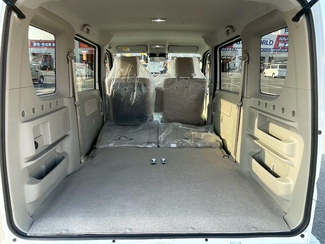 エブリイワゴン PZターボスペシャル 届出済未使用車 スズキセーフティーサポート スマートキー 両側パワースライドドア 運転席シートヒーター プッシュスタート オートステップ LEDヘッドライト オートエアコン(56枚目)
