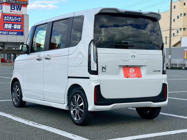N-BOXカスタム ベースグレード 届出済未使用車 ホンダセンシング 片側パワースライドドア 電動パーキングブレーキ ブレーキホールド シートヒーター スマートキー LEDヘッドライト プッシュスタート オートリトラミラー(13枚目)