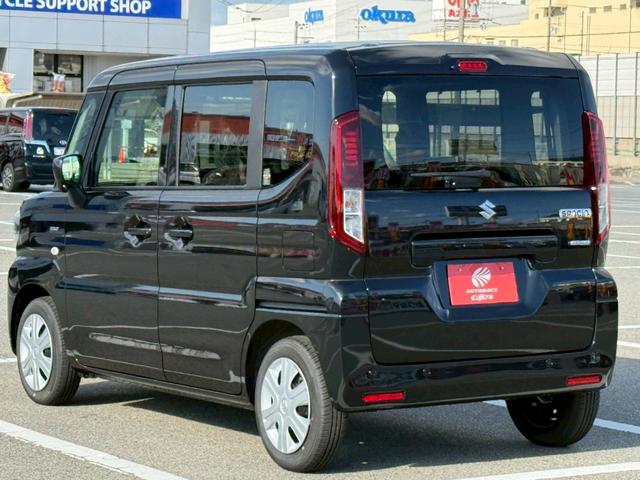 スペーシア ハイブリッドＸ　届出済未使用車　スズキセーフティサポート　ＬＥＤヘッドライト　両側パワースライドドア　運転席・助手席シートヒーター　パーソナルテーブル　サーキュレーター　オットマン（13枚目）