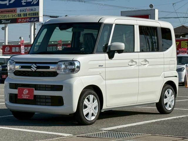 スペーシア ハイブリッドＧ　届出済未使用車　スズキセーフティサポート　ＬＥＤヘッドライト　両側スライドドア　　スマートキー　プッシュスタート　ステアリングリモコン　オートエアコン　パワーウィンドウ（11枚目）