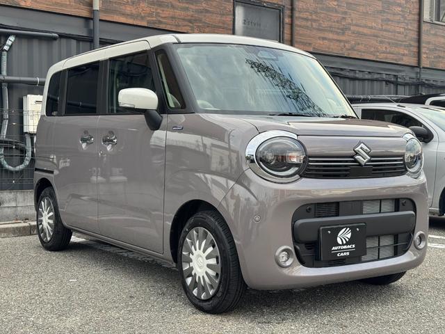 ワゴンRスマイル ハイブリッドX 届出済未使用車 スズキセーフティサポート デュアルセンサーブレーキサポート2 アクティブクルーズコントロール LEDヘッドライト LEDフォグ 運転席・助手席シートヒーター 両側パワースライドドア(3枚目)