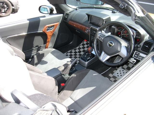 コペン エクスプレイ　Ｓ　ＯＢＤ検査済　電動オープン　ＨＫＳマフラー　ブリッツタワーバー　専用ビルシュタイン足回り　レカロシート　シートヒーター　ＭＯＭＯステアリング　純正ナビ　フルセグＴＶ　バックモニター　ＥＴＣ（3枚目）