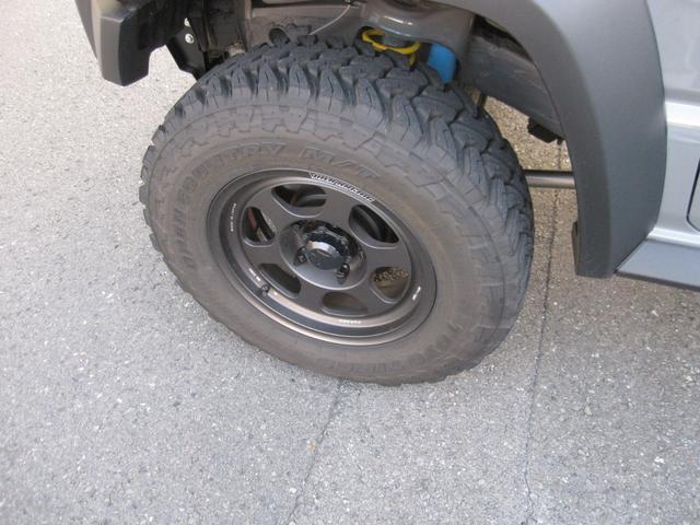 ジムニーシエラ JC 1オーナー 禁煙車 ピストンワークス2インチリフトアップキット TE37ホイール 16インチ5本 オープンカントリータイヤ アルパインシエラ専用9インチビッグX ハイブリッジファーストマフラー(23枚目)