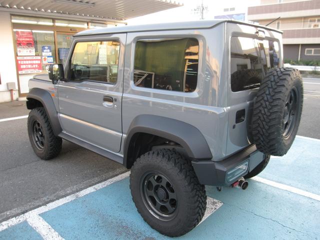 ジムニーシエラ JC 1オーナー 禁煙車 ピストンワークス2インチリフトアップキット TE37ホイール 16インチ5本 オープンカントリータイヤ アルパインシエラ専用9インチビッグX ハイブリッジファーストマフラー(34枚目)