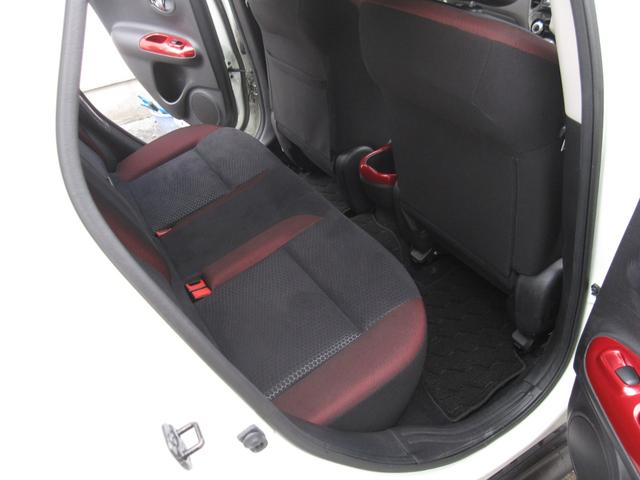 ジューク 15RX タイプV 1オーナー 禁煙車 買取車両 純正ナビ フルセグテレビ Bluetooth DVDビデオ バックモニター 360℃ドライブレコーダー 純正17インチアルミ プッシュスタートシステム オートエアコン(14枚目)