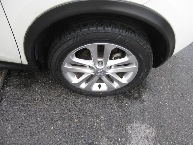 ジューク 15RX タイプV 1オーナー 禁煙車 買取車両 純正ナビ フルセグテレビ Bluetooth DVDビデオ バックモニター 360℃ドライブレコーダー 純正17インチアルミ プッシュスタートシステム オートエアコン(25枚目)