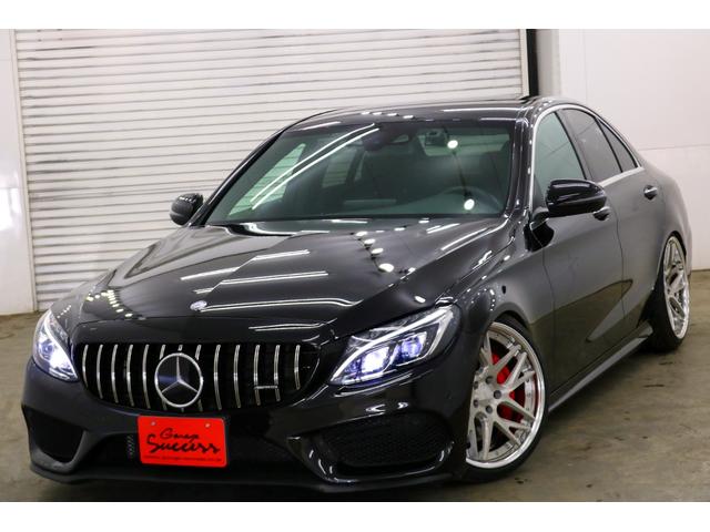メルセデス ベンツ ｃクラス ｃ２００スポーツエディション 新ｗｏｒｋグノーシスｃｖｘ１９ａｗ エアサス 左ハンドル 黒革シート 349 8万円 平成28年 16年 大阪府 中古車 価格 Com