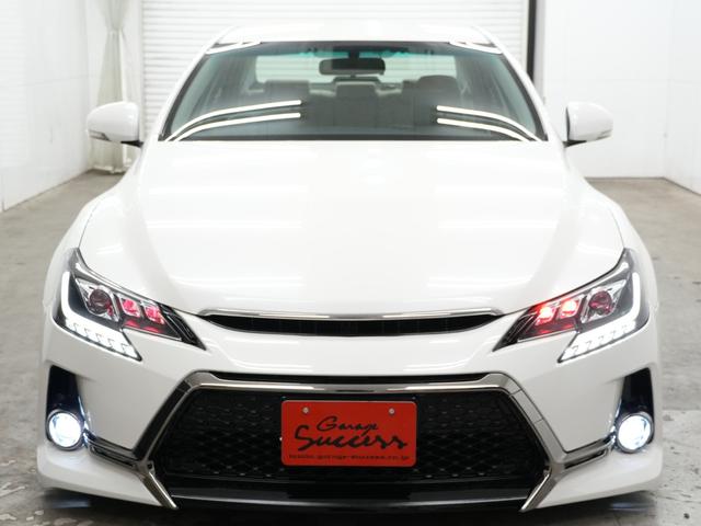 マークＸ ２５０Ｇ　リラックスセレクション　前後Ｇ’ｓバンパー／車高調／ＷＯＲＫ　ＶＳＸＶ１９インチＡＷ／ＢＲＡＳＨ３眼ヘッドライト／シーケンシャルウインカー／バックカメラ／Ｂｌｕｅｔｏｏｔｈ／ＥＴＣ／アンビエントライト／パワーシート（14枚目）