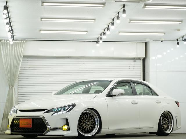 マークＸ ２５０Ｇ　リラックスセレクション　前後Ｇ’ｓバンパー／車高調／ＷＯＲＫ　ＶＳＸＶ１９インチＡＷ／ＢＲＡＳＨ３眼ヘッドライト／シーケンシャルウインカー／バックカメラ／Ｂｌｕｅｔｏｏｔｈ／ＥＴＣ／アンビエントライト／パワーシート（16枚目）