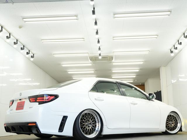 マークＸ ２５０Ｇ　リラックスセレクション　前後Ｇ’ｓバンパー／車高調／ＷＯＲＫ　ＶＳＸＶ１９インチＡＷ／ＢＲＡＳＨ３眼ヘッドライト／シーケンシャルウインカー／バックカメラ／Ｂｌｕｅｔｏｏｔｈ／ＥＴＣ／アンビエントライト／パワーシート（20枚目）