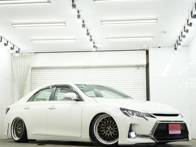 マークＸ ２５０Ｇ　リラックスセレクション　前後Ｇ’ｓバンパー／車高調／ＷＯＲＫ　ＶＳＸＶ１９インチＡＷ／ＢＲＡＳＨ３眼ヘッドライト／シーケンシャルウインカー／バックカメラ／Ｂｌｕｅｔｏｏｔｈ／ＥＴＣ／アンビエントライト／パワーシート（37枚目）