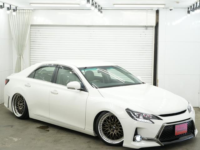 マークＸ ２５０Ｇ　リラックスセレクション　前後Ｇ’ｓバンパー／車高調／ＷＯＲＫ　ＶＳＸＶ１９インチＡＷ／ＢＲＡＳＨ３眼ヘッドライト／シーケンシャルウインカー／バックカメラ／Ｂｌｕｅｔｏｏｔｈ／ＥＴＣ／アンビエントライト／パワーシート（38枚目）