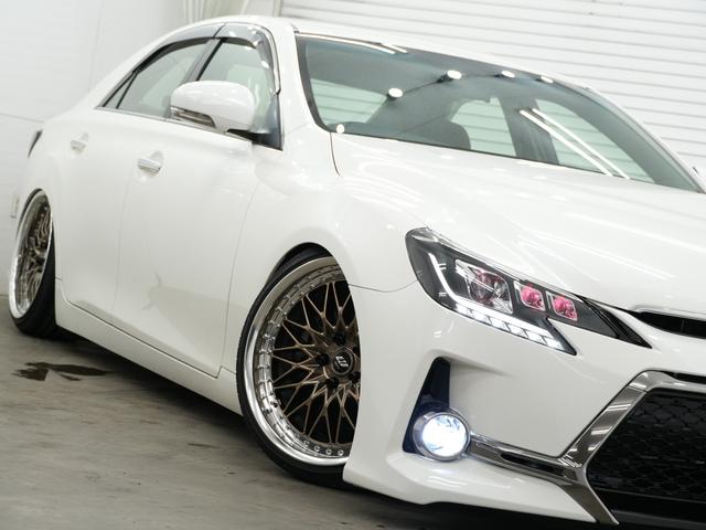 マークＸ ２５０Ｇ　リラックスセレクション　前後Ｇ’ｓバンパー／車高調／ＷＯＲＫ　ＶＳＸＶ１９インチＡＷ／ＢＲＡＳＨ３眼ヘッドライト／シーケンシャルウインカー／バックカメラ／Ｂｌｕｅｔｏｏｔｈ／ＥＴＣ／アンビエントライト／パワーシート（39枚目）