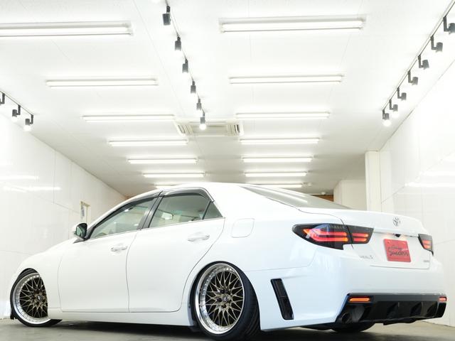 マークＸ ２５０Ｇ　リラックスセレクション　前後Ｇ’ｓバンパー／車高調／ＷＯＲＫ　ＶＳＸＶ１９インチＡＷ／ＢＲＡＳＨ３眼ヘッドライト／シーケンシャルウインカー／バックカメラ／Ｂｌｕｅｔｏｏｔｈ／ＥＴＣ／アンビエントライト／パワーシート（42枚目）