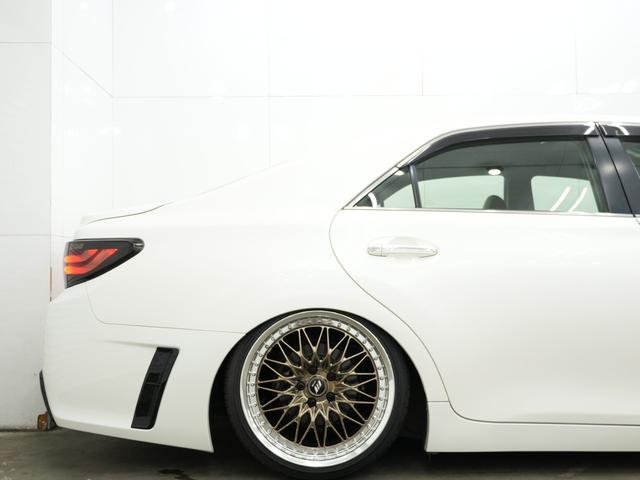 マークＸ ２５０Ｇ　リラックスセレクション　前後Ｇ’ｓバンパー／車高調／ＷＯＲＫ　ＶＳＸＶ１９インチＡＷ／ＢＲＡＳＨ３眼ヘッドライト／シーケンシャルウインカー／バックカメラ／Ｂｌｕｅｔｏｏｔｈ／ＥＴＣ／アンビエントライト／パワーシート（45枚目）