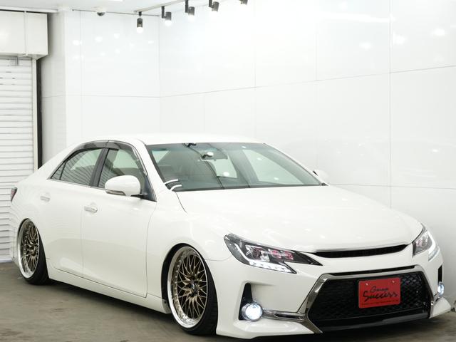 マークＸ ２５０Ｇ　リラックスセレクション　前後Ｇ’ｓバンパー／車高調／ＷＯＲＫ　ＶＳＸＶ１９インチＡＷ／ＢＲＡＳＨ３眼ヘッドライト／シーケンシャルウインカー／バックカメラ／Ｂｌｕｅｔｏｏｔｈ／ＥＴＣ／アンビエントライト／パワーシート（47枚目）