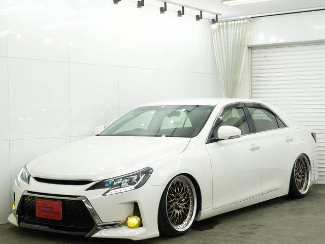 マークＸ ２５０Ｇ　リラックスセレクション　前後Ｇ’ｓバンパー／車高調／ＷＯＲＫ　ＶＳＸＶ１９インチＡＷ／ＢＲＡＳＨ３眼ヘッドライト／シーケンシャルウインカー／バックカメラ／Ｂｌｕｅｔｏｏｔｈ／ＥＴＣ／アンビエントライト／パワーシート（48枚目）