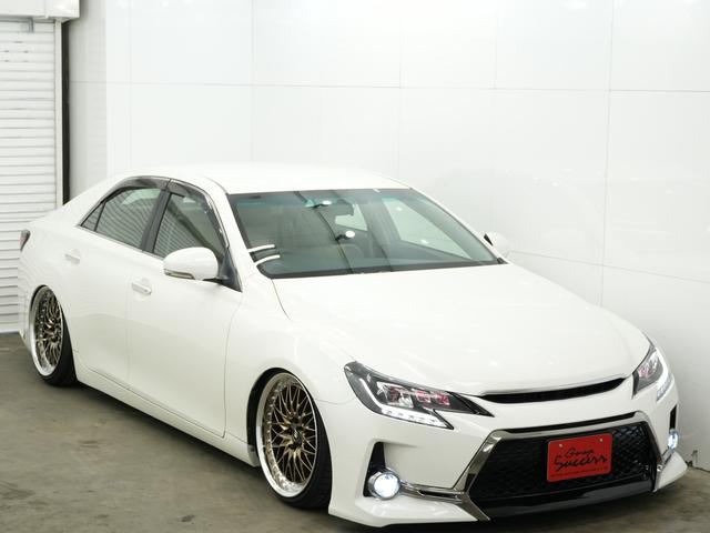 マークＸ ２５０Ｇ　リラックスセレクション　前後Ｇ’ｓバンパー／車高調／ＷＯＲＫ　ＶＳＸＶ１９インチＡＷ／ＢＲＡＳＨ３眼ヘッドライト／シーケンシャルウインカー／バックカメラ／Ｂｌｕｅｔｏｏｔｈ／ＥＴＣ／アンビエントライト／パワーシート（51枚目）