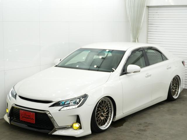 マークＸ ２５０Ｇ　リラックスセレクション　前後Ｇ’ｓバンパー／車高調／ＷＯＲＫ　ＶＳＸＶ１９インチＡＷ／ＢＲＡＳＨ３眼ヘッドライト／シーケンシャルウインカー／バックカメラ／Ｂｌｕｅｔｏｏｔｈ／ＥＴＣ／アンビエントライト／パワーシート（52枚目）
