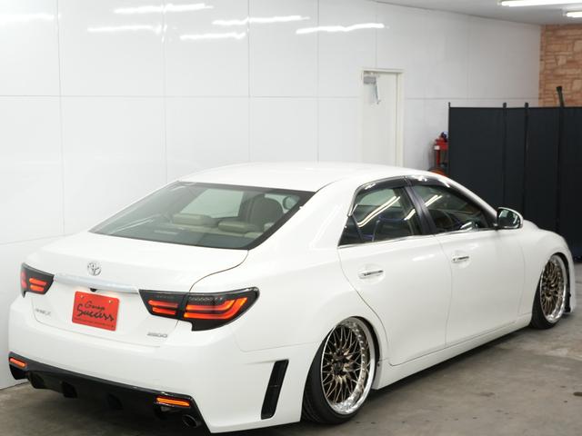 マークＸ ２５０Ｇ　リラックスセレクション　前後Ｇ’ｓバンパー／車高調／ＷＯＲＫ　ＶＳＸＶ１９インチＡＷ／ＢＲＡＳＨ３眼ヘッドライト／シーケンシャルウインカー／バックカメラ／Ｂｌｕｅｔｏｏｔｈ／ＥＴＣ／アンビエントライト／パワーシート（53枚目）
